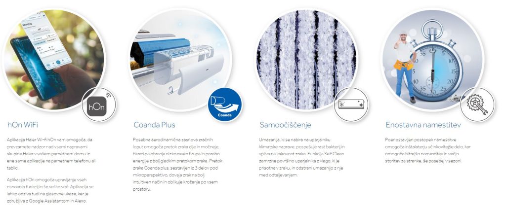 Klimatska naprava Haier Revive 3,5kw