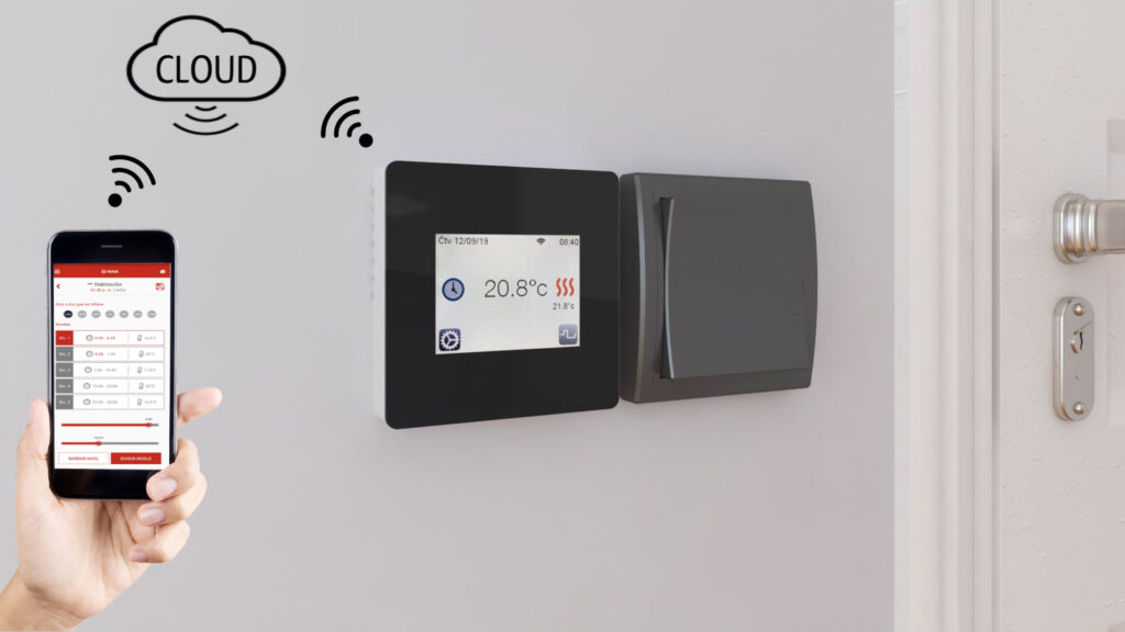 TFT inteligenten termostat nuvision.si